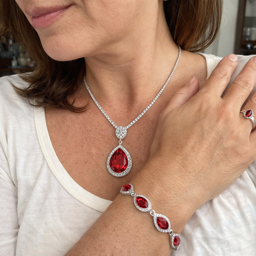 Thalira Bloodwynne Σετ Κοσμημάτων