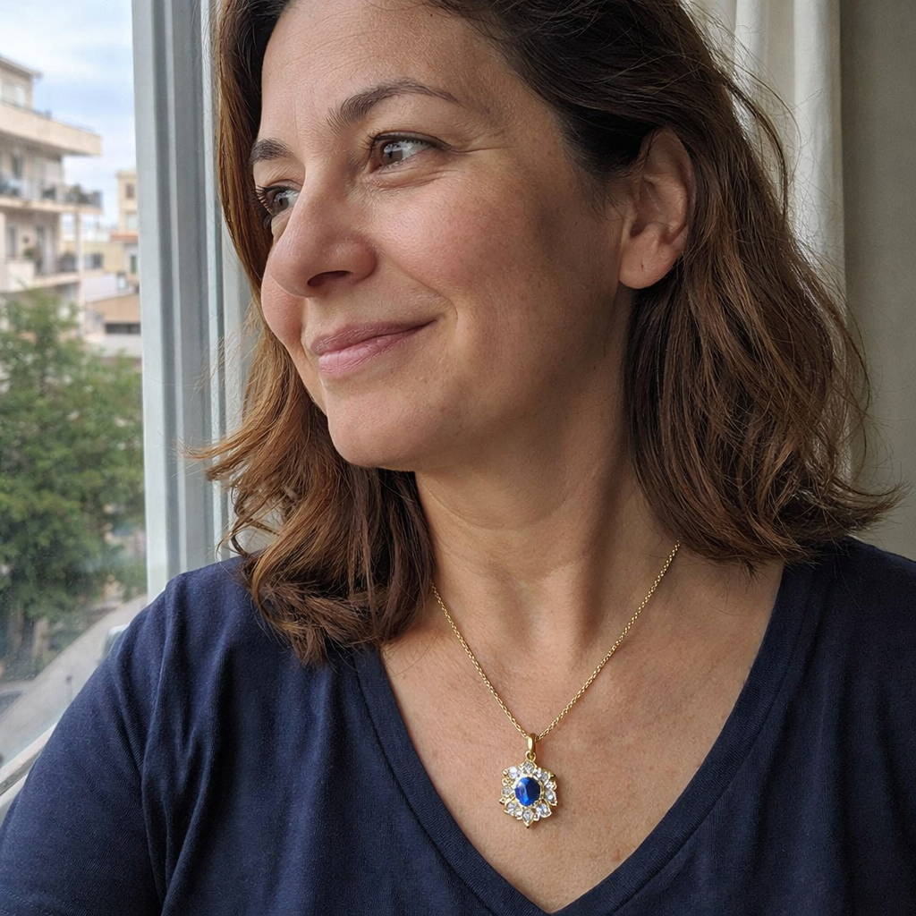 Kavella Noctazure Κολιέ