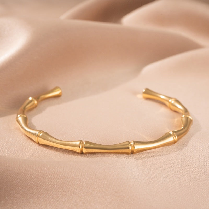 Bamboo Rigid Bracelet