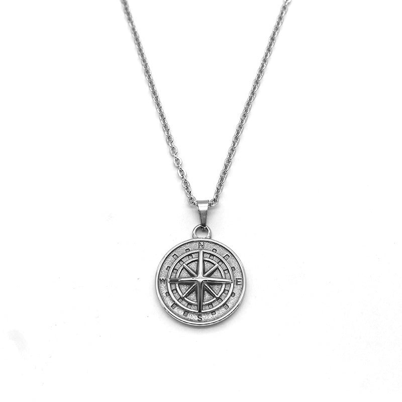 Compass Pendant Necklace