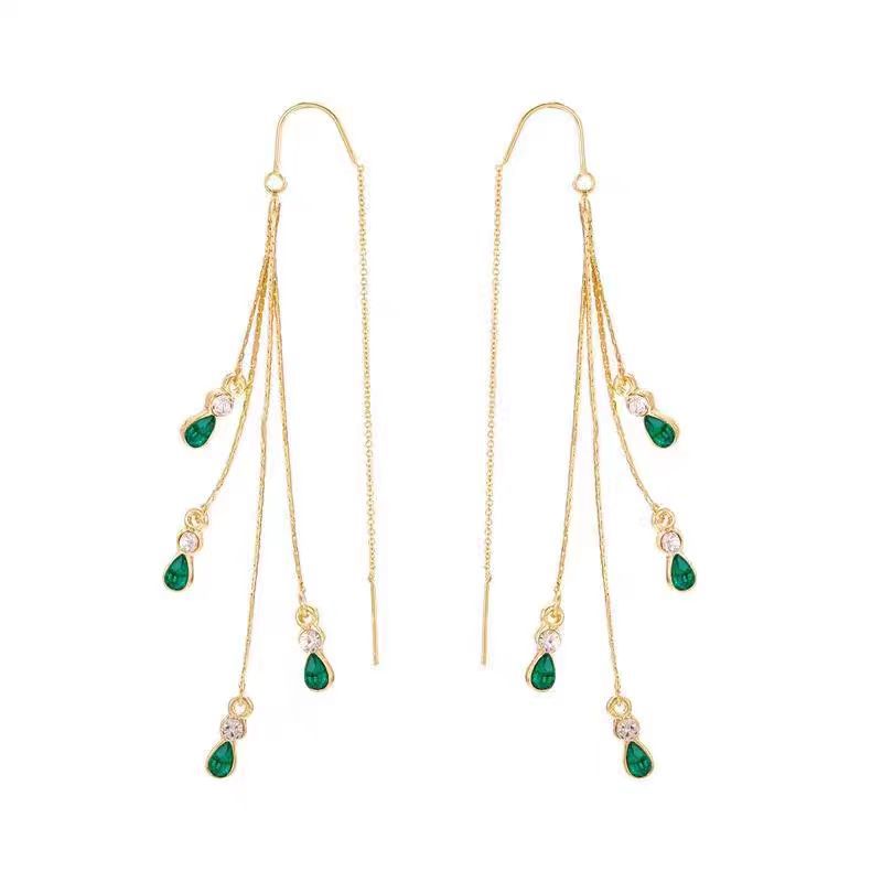 Calista Moreau Tassel Earrings