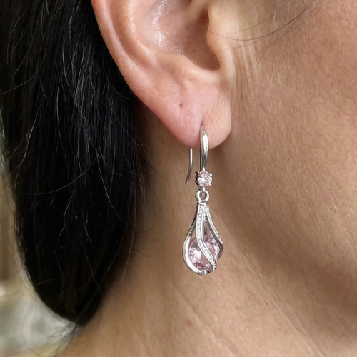 Rosalith Lumen Twisted Earrings