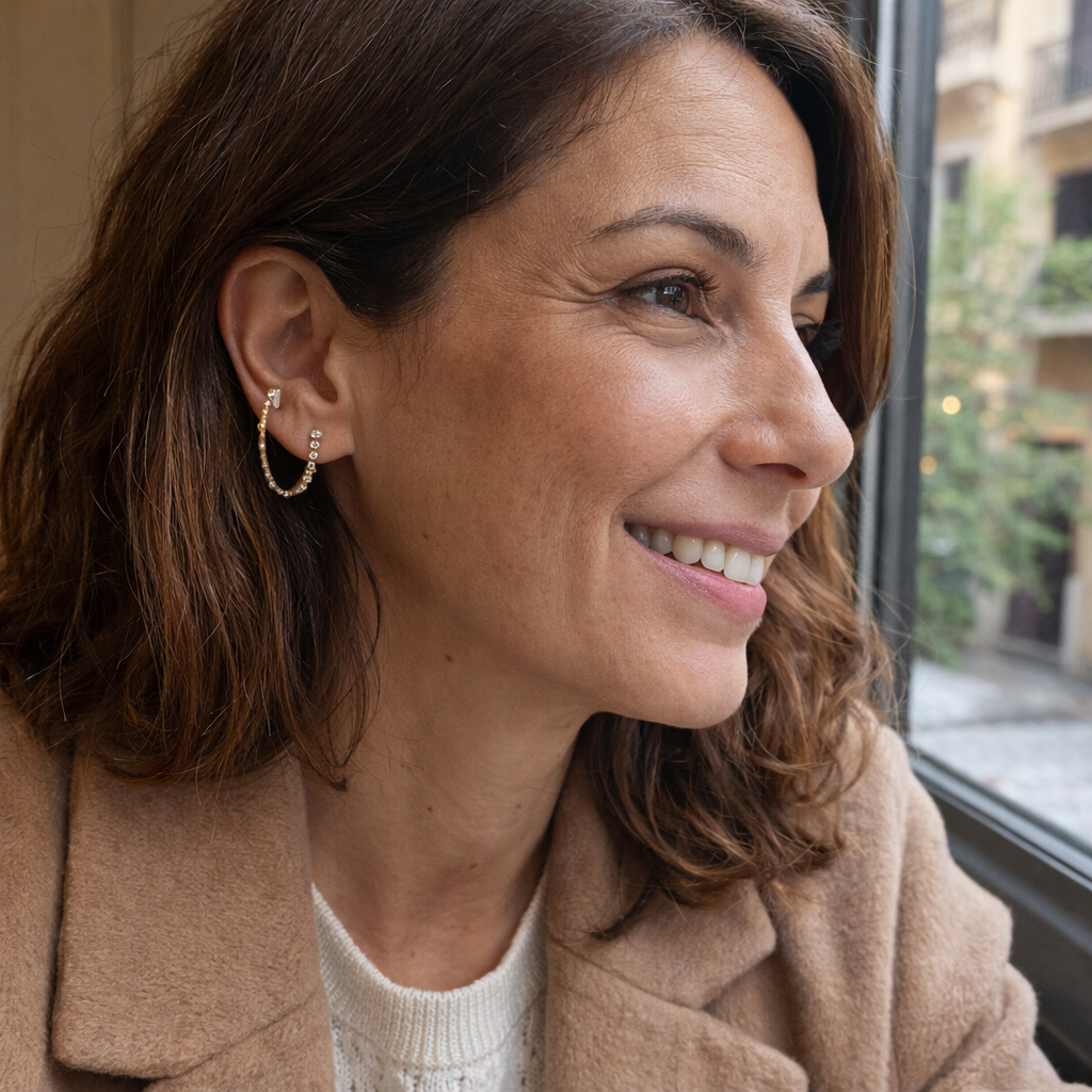 Adella Σκουλαρίκια Αλυσίδα