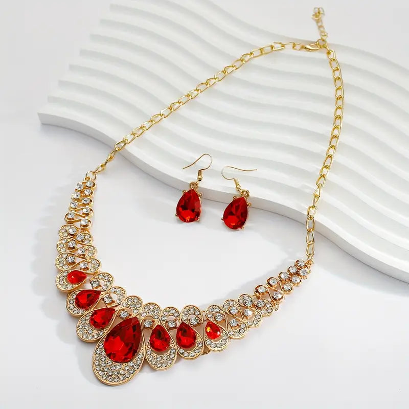 Maevina Crimselle Jewellery Set