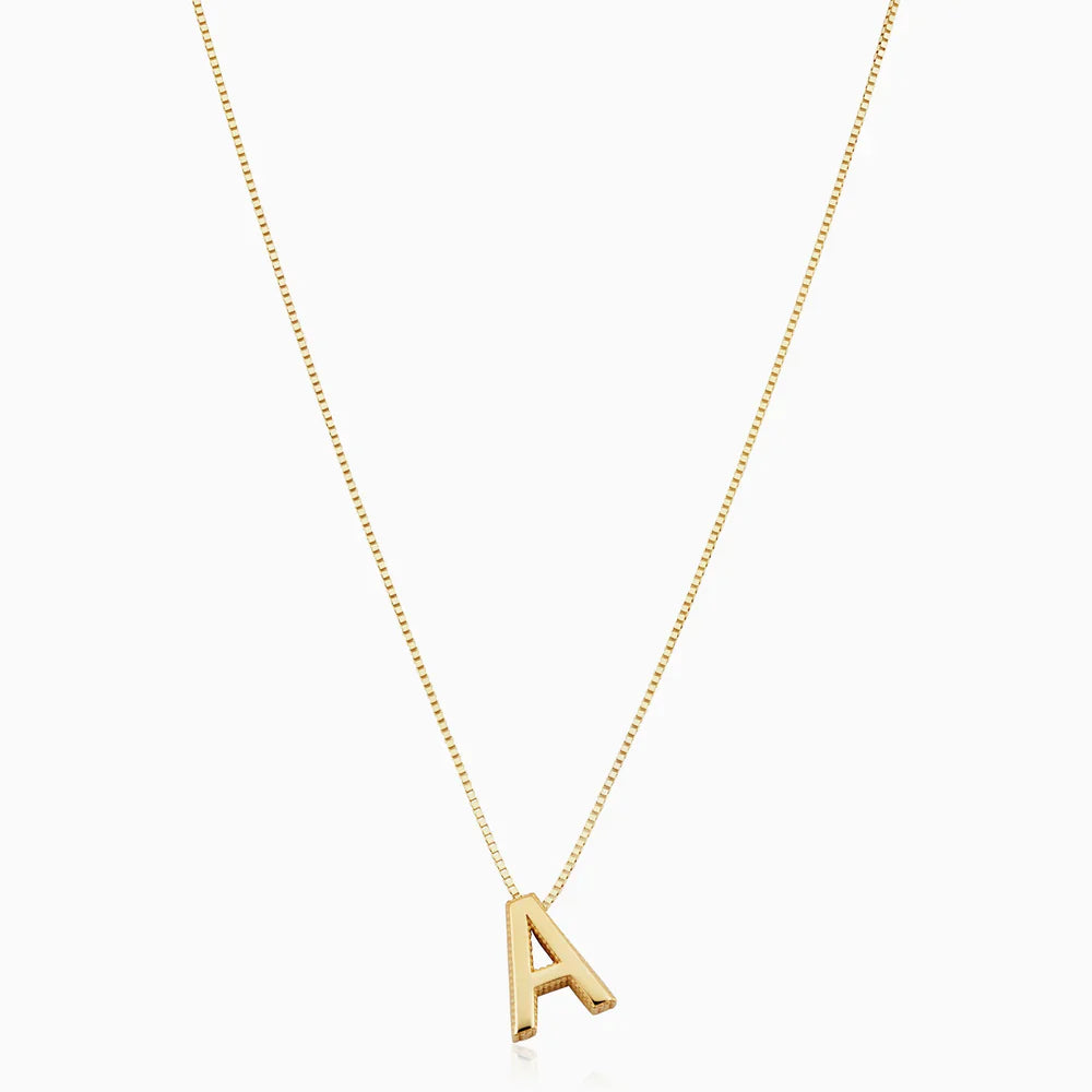 Initial Love Letter Necklace