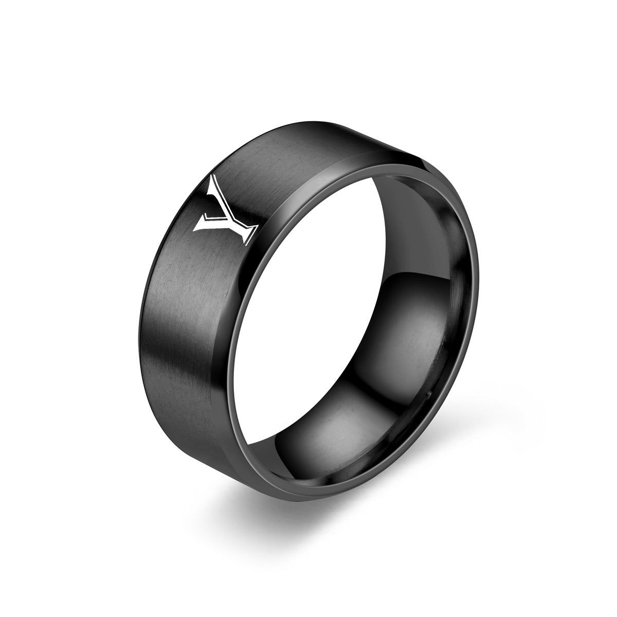 Initial Obsidian Ring