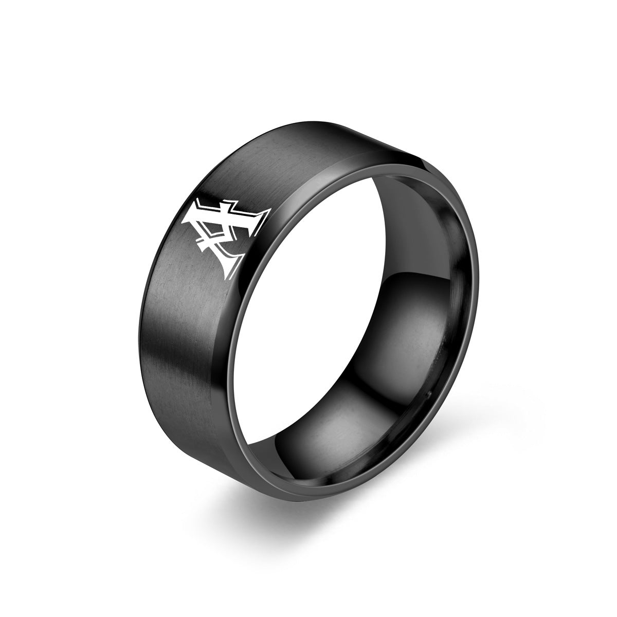 Initial Obsidian Ring