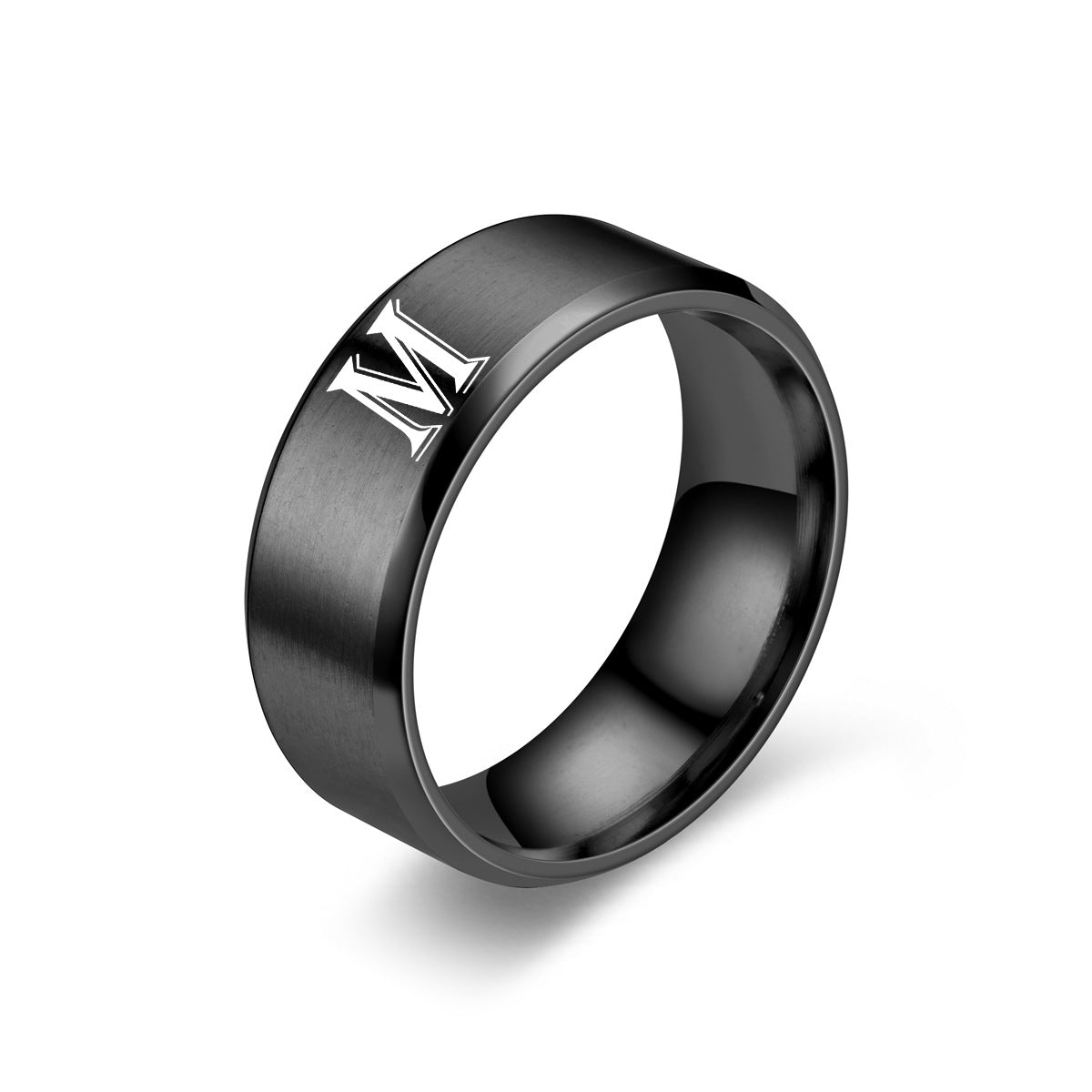 Initial Obsidian Ring