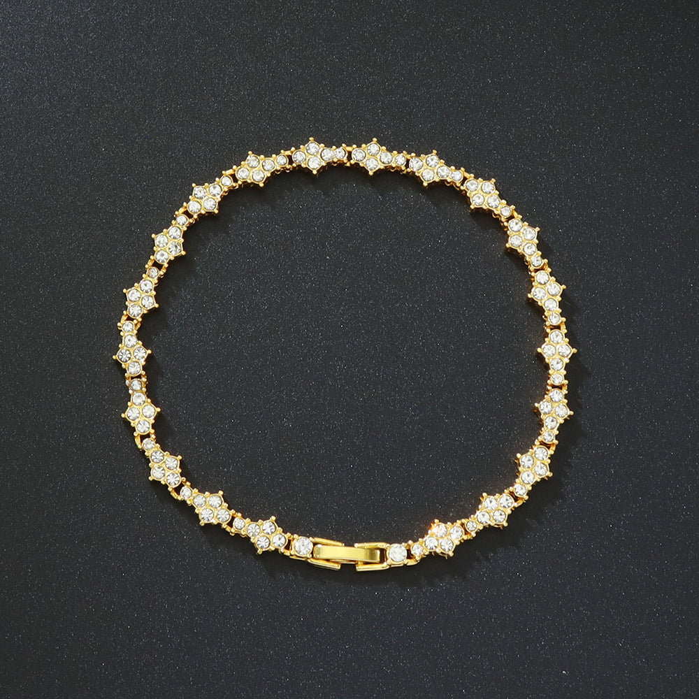 Tennis Bracelet Classic Cluster