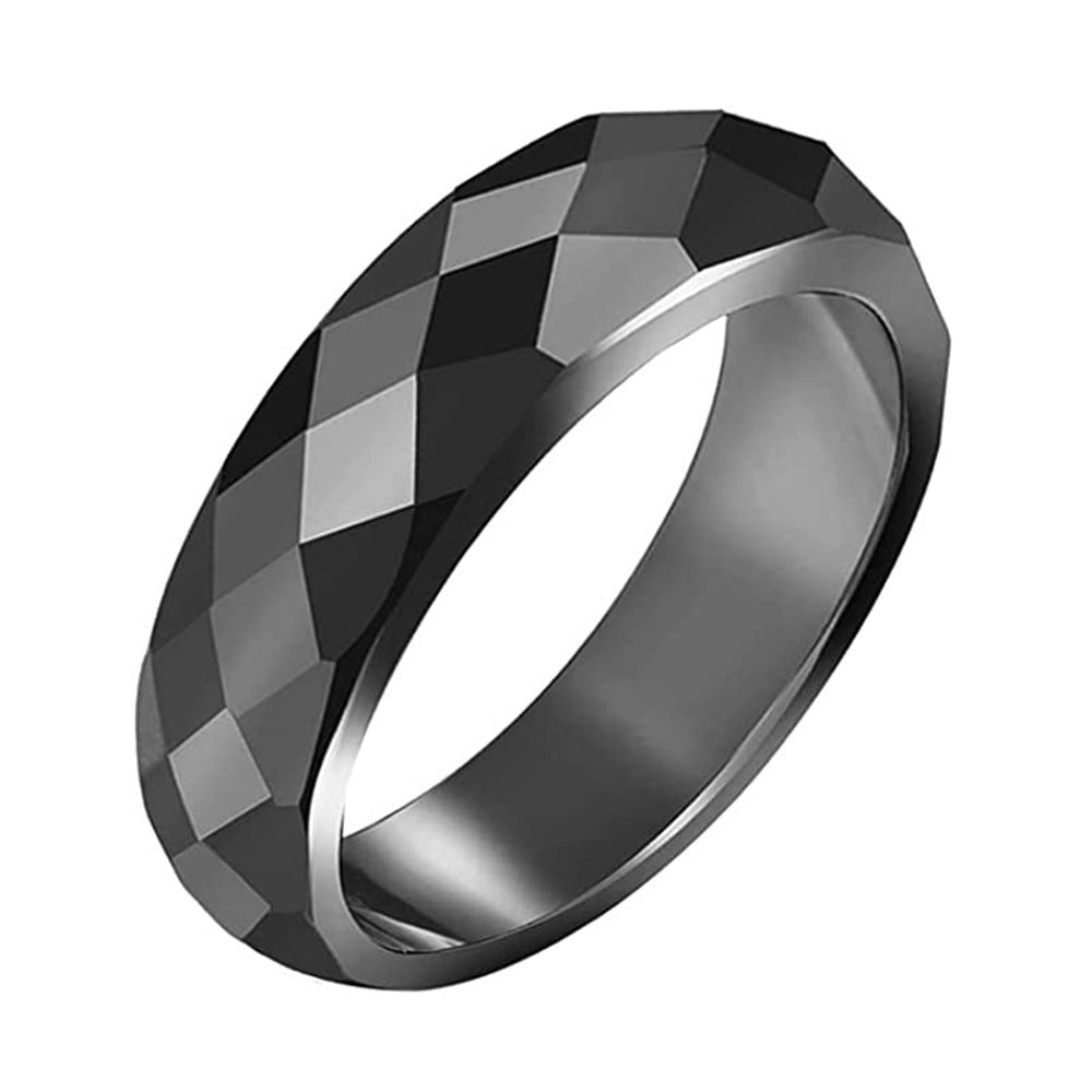 Minimalist Facet Ring