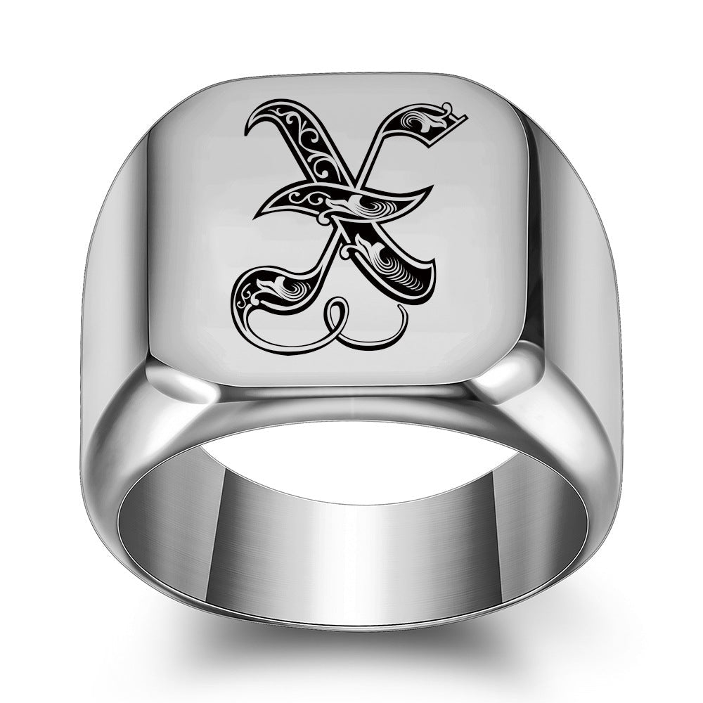 Classic Noble Initial Ring