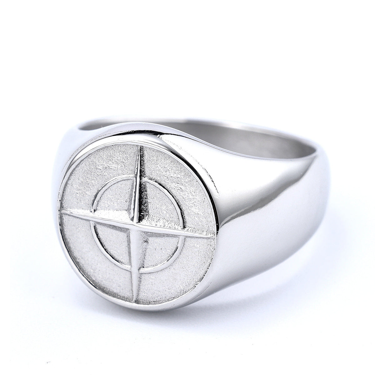 Classic Compass Signet Ring