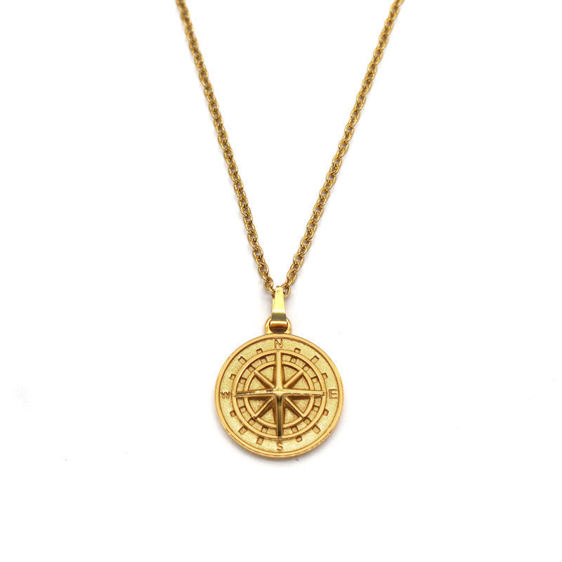 Compass Pendant Necklace