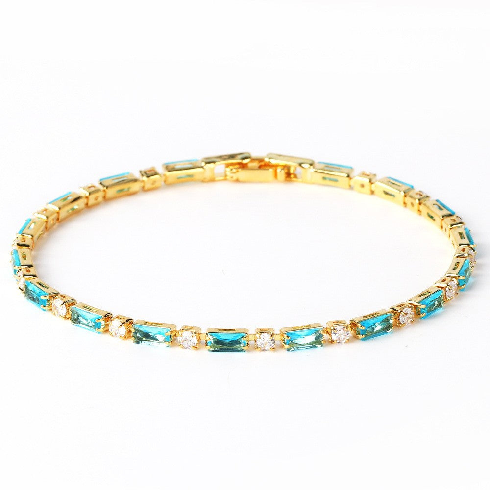 Natural Turquoise Stone Bracelet