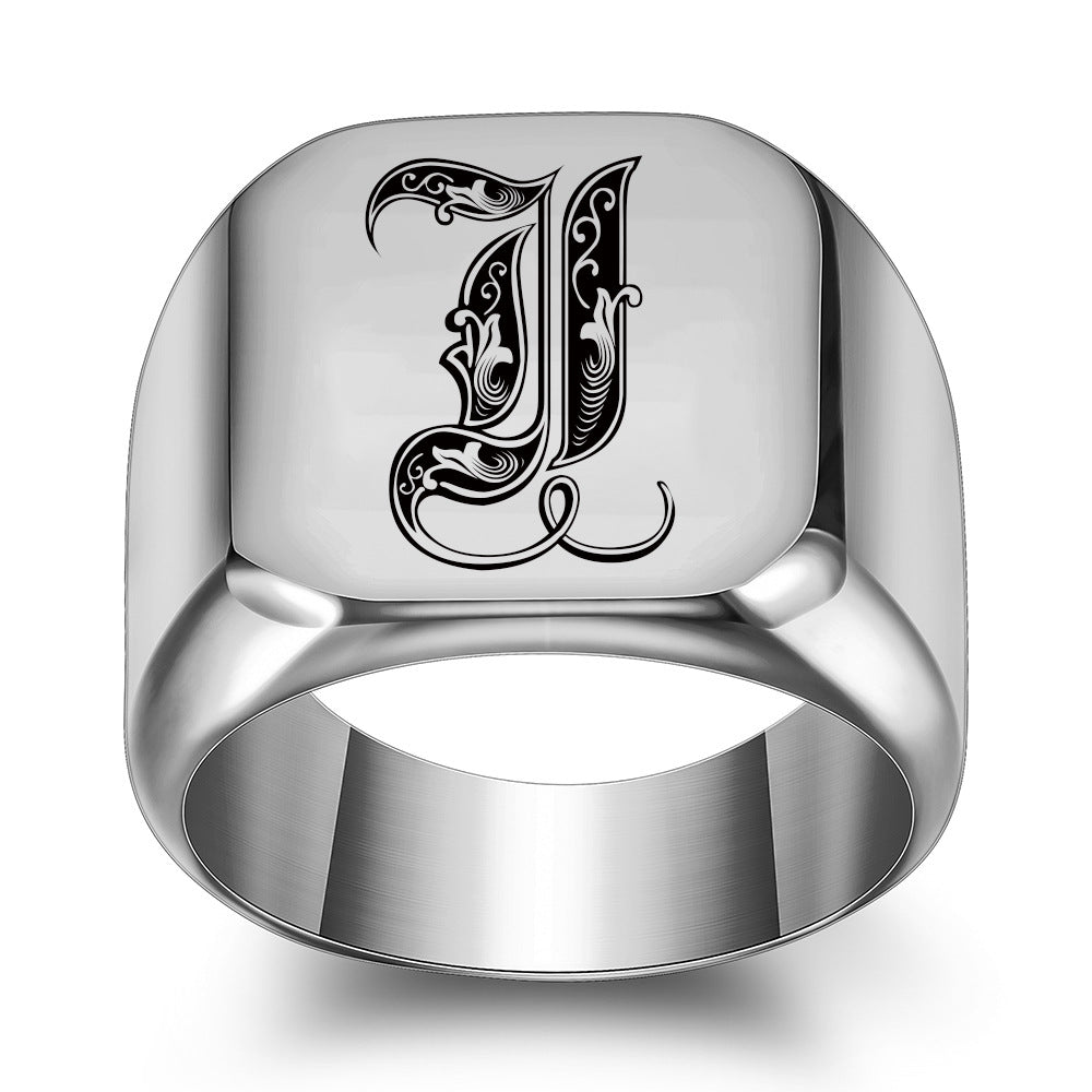 Classic Noble Initial Ring