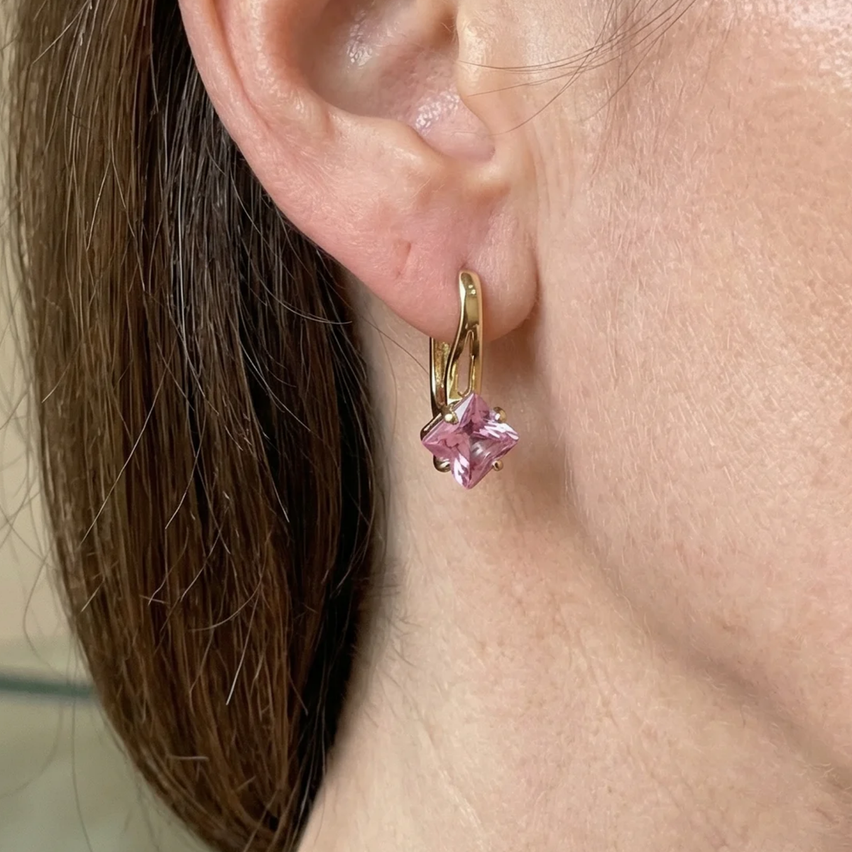 Rosaluxe Crown Light Earrings